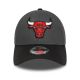 2. New Era 9FORTY NBA Chicago Bulls Sidepatch Charcoal Cap - 60758984