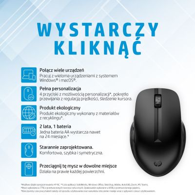 16. HP Wireless Mouse 435 Multi-Device