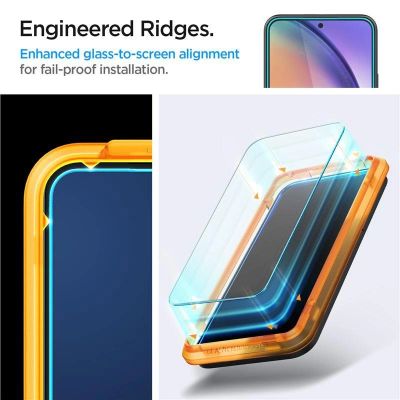 5. Spigen ALM Glas.tR tempered glass for Samsung Galaxy A54 5G - 2 pcs.
