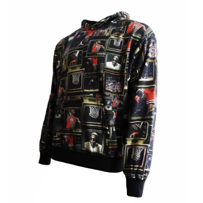 3. Men's Air Jordan Brooklyn Fleece Printed Pullover Hoodie - HV0552-010