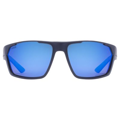3. Uvex sportstyle 233 P Multisports Glasses Unisex Full Rim Navy Blue