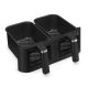 3. Tristar FR-9075 Double Fryer 9L Autonomous 2500W Hot Air Fryer Black