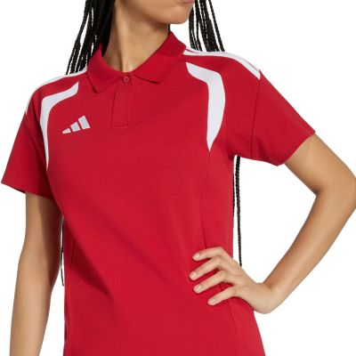 4. Women's adidas Tiro 26 League Polo Shirt red KF9099