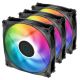 15. Iceberg Thermal IceGALE Lightning ARGB Computer Case Fan 12cm Black 3 pcs.