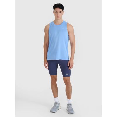 2. Men's quick-drying cycling running leggings 4F 4FWSS25TFSTM025-22S