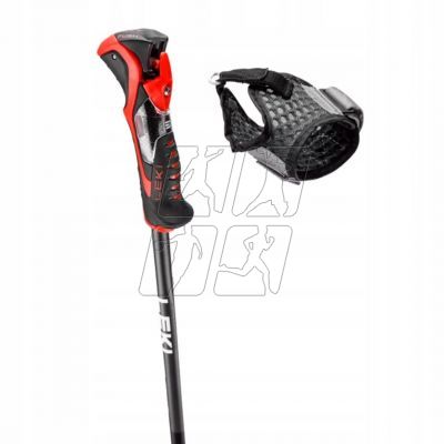 5. LEKI STICKS 3D AIRFOIL black/red 125