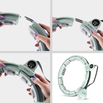 12. Hula Hop HMS HHM13 with magnets, weight and counter green