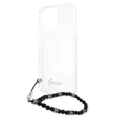 6. Guess GUHCP13LKPSBK iPhone 13 Pro / 13 6.1" Transparent hard case Black Pearl