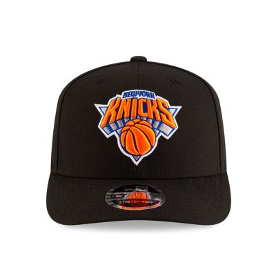 2. New Era 9SEVENTY New York Knicks NBA Team Black Stretch Snapback Cap - 60755449