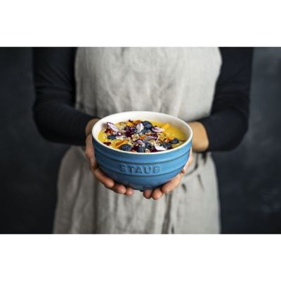 3. Staub Ceramique Bowl Set 0.7 l Round Ceramic Turquoise 4 pcs.