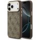 Guess 4G PU Classic Logo MagSafe Case for iPhone 17 Pro Max - Brown