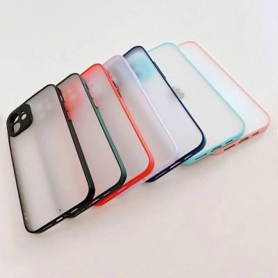 13. Milky Case silicone flexible translucent case for Samsung Galaxy A72 4G pink