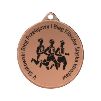 Laser-engraved steel medal – RMI