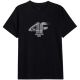 2. Men’s T-Shirt 4F M3558 Deep Black 4FWAW26TTSHM3558 20S