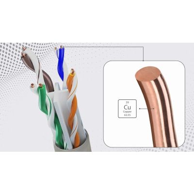 14. Extralink CAT6A UTP (U/UTP) INDOOR TWISTED PAIR 100M network cable