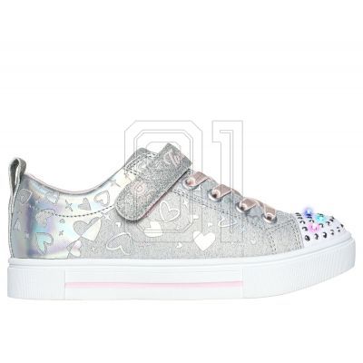 7. Skechers Led Heather Charms Jr 314787L GYSL shoes