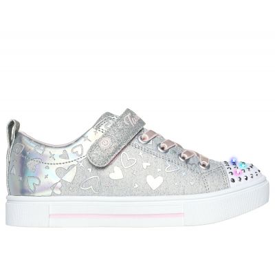 7. Skechers Led Heather Charms Jr 314787L GYSL shoes