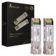 9. Extralink SFP+ 10G 2-pack | SFP+ module | 10Gbps, LC/UPC, 1310nm, 2km, single mode, DOM (EX.35917) network relay module