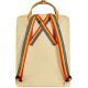2. Fjallraven Kanken Rainbow backpack - light oak/patt