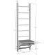 72. WOODEN PULL-UP LADDER WITH DESK BENCHK 112