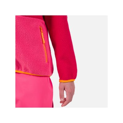 6. Rossignol Jr Alltrack Fleece Pink Sweatshirt