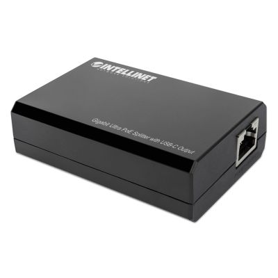 INTELLINET Gigabit Ultra PoE-Splitter with USB-C-Ausgang 45W