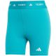 8. adidas Techfit Turquoise Women's Shorts JW7561