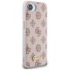 4. Guess Peony Script Logo MagSafe iPhone 16e Case - Brown