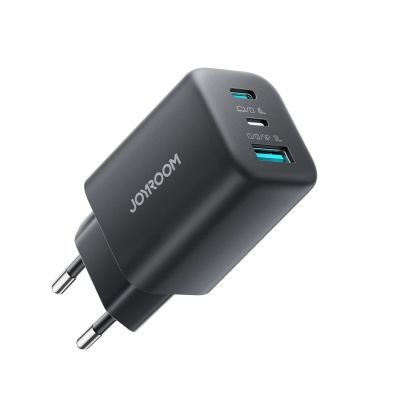 4. Joyroom JR-TO1 GaN 45 USB-C Lightning USB-A Wall Charger - Black