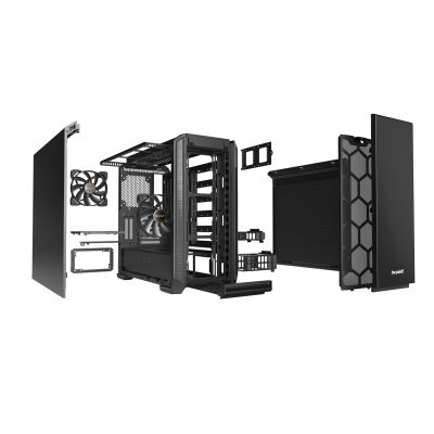 4. BE QUIET! SILENT BASE 601 BG026 Case (ATX, Extended ATX, Mini ATX, Mini ITX; Black)