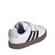 9. Adidas VL Court 3.0 Skateboarding Shoes for Kids White and Gray ID9157