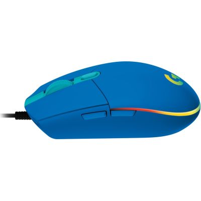 4. Optical G102 Lightsy Blue USB mouse 910-005801 Logitech