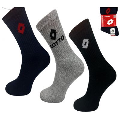 LOTTO Terry Socks Mix of Colors 3 Pairs 069777