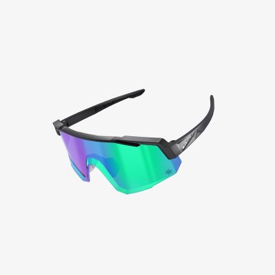 2. SUPACAZ ORBITRON Glasses Matte Black, Aurora Lazer