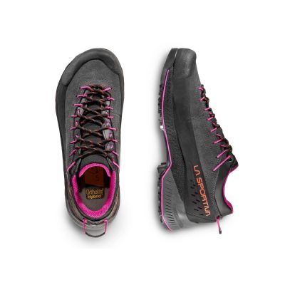 5. La Sportiva TX4 Evo W'S GTX Approach Shoes ZFAS053G00P11 Carbon/Springtime