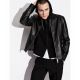 4. Armani Exchange Men's Stand-Up Collar Leather Jacket (8NZB08-ZNAAZ-1200)
