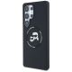 2. Karl Lagerfeld Silicone Double Heads And Circle MagSafe Samsung Galaxy S25 Ultra case black