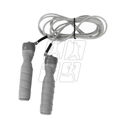 6. Speed skipping rope with a steel cable 138