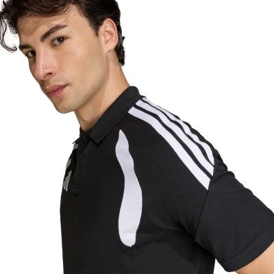 5. adidas Tiro 26 League Men's Black Polo Shirt KF3397