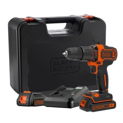 7. Black & Decker BDCHD18K1B2-QW 1400 RPM Drill