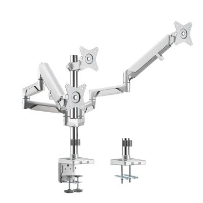 LogiLink BP0090 Table Mount 17''-32'' 21KG 3 Monitors Silver