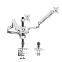 LogiLink BP0090 Table Mount 17''-32'' 21KG 3 Monitors Silver
