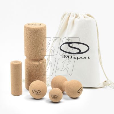 8. Cork massage set 5 pcs. SMJ sport YG026 HS-TNK-000015796