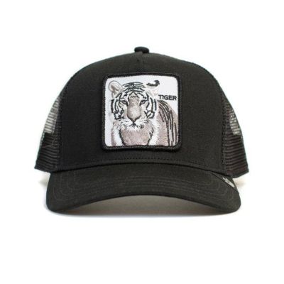 2. Goorin Bros. The White Tiger Trucker Cap - 101-0392-BLK