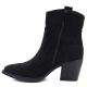 3. Women's insulated cowboy boots with fringes, black M.Daszyński MR2520-1