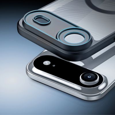 7. Dux Ducis Aimo Mag Case with Magnetic Ring for iPhone 17 Air – Black