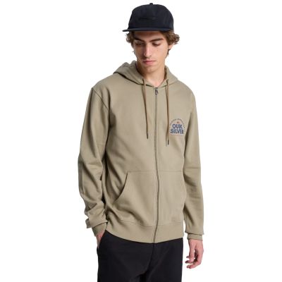 3. Quiksilver Zip Hoodie EQYFT05202-TKS0 Beige L