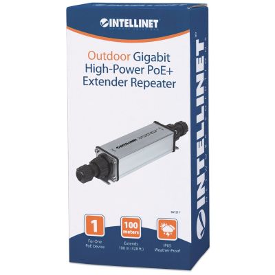 8. GIGABIT POE/POE+ SIGNAL EXTENDER 1-PORT EXTERNAL