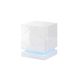 QIU bedside table 2 pcs. 46x41.5xH53 glossy white/glossy white