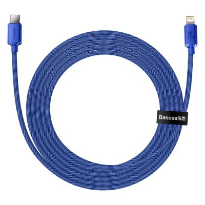 4. Baseus CAJY000303 Lightning - USB-C PD cable 20W 480Mb/s 2m - blue